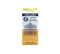 Aiguilles à main JJ120-39 - Taille 3/9 - Lot de 20 pièces - Pour matelassage