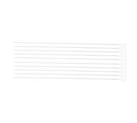 Aiguilles à perles torsadées, oeil pliable, aiguille à filetage Flexible en acier inoxydable pour bricolage, bracelet, collier, fabrication de bijoux, 10 pièces