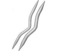 Aiguilles à torsades aluminium 6 et 8 - Knitpro(...) - 03 Gris 03 Gris G