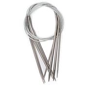 Aiguilles à Tricot Rond, Aiguilles à Tricot Circulaire Définir Les Aiguilles de Tricot Circulaire de 11 Pc (43cm)