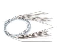 Aiguilles à Tricot Rond, Aiguilles à Tricot Circulaire Définir Les Aiguilles de Tricot Circulaire de 11 Pc (43cm) (65cm)