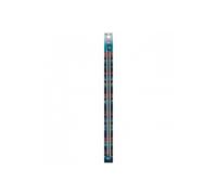 Prym 191479 Aiguilles à tricoter à boule alu gris-perle 40 cm 5,50 mm