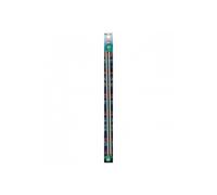 Prym Aiguilles à tricoter ALU 40 cm 6,5 mm Aluminium Gris-perle - Set de 2 pièces