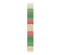 Aiguilles à tricoter à double pointe Pony Flair en bois 20 cm 4,5 mm - 1 pièce