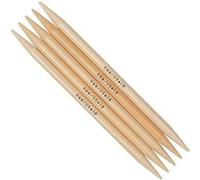 Aiguilles à tricoter Addi en bambou 15 cm 6,50 mm - Lot de 1