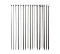 Aiguilles à Tricoter Aiguilles à Coudre dans le boîtier 2,0 mm 2,5 mm 3,0 mm 3,5 mm 4,0 mm 4,5 mm 5,0 mm 5,5 mm 6,0 mm 7,0 mm 8,0 mm 11 paires de 14 "(36 cm)