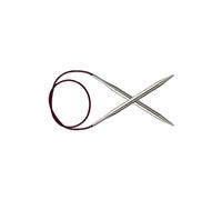 Aiguilles à tricoter circulaire fixes NOVA METAL cable 25 cm du N° 2 à 5 -(...) -