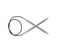 Aiguilles À Tricoter Circulaire Fixes Nova Metal Cable 25 Cm Du N° 2 À 5 - Knitpro