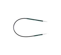 KnitPro K47054 Aiguille Circulaire à Tricoter, Métal, Grün, 25cm / 3mm