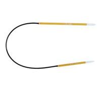 KnitPro – Aiguille circulaire à tricoter K47051 – métal, orange, 25 cm / 2,25 mm