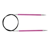 KnitPro Set d'aiguilles à tricoter circulaires KP47063 – aluminium rouge 22 x 0,8 x 11,2 cm