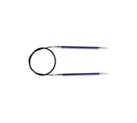Aiguilles à tricoter circulaire fixes ZING cable 80 cm du N° 2 à 12 -(...) -