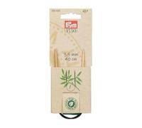 Aiguilles À Tricoter Circulaires En Bambou De 40cm - N°2,5 À 10 - Prym : L'alliance Parfaite Entre Naturel Et Performance