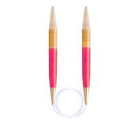 Aiguilles à tricoter circulaires en bois Pony Flair 60 cm 10 mm