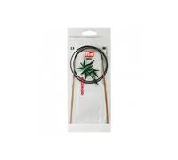 Aiguilles à tricoter circulaires fixe 80cm en bambou N°2,5 à 10 - Prym(...) -