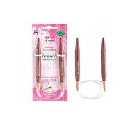 Aiguilles à tricoter circulaires fixes 80 cm Bois Perfect Du N°3 au 10 -(...) -