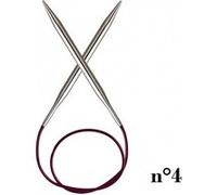 KnitPro - Aiguille circulaire fixe Nova KP11337 - Bois multicolore - 47,5 x 0,9 x 5 cm