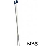 Aiguilles à Tricoter de 40cm en aluminium n°2 a n°6 - Distrifil(...) - G
