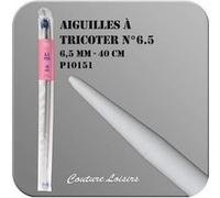 Aiguilles à Tricoter de 40cm en plastique n°6,5 à n°20 - Distrifil(...) - G
