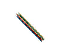 Addi Ad2047015-2.25 Colibri Aiguilles À Tricoter À Double Pointes, 15 cm Longueur x 2,25 mm D'Épaisseur, Multicolore