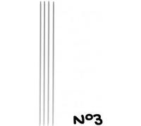 Aiguilles à tricoter double pointe alu. 20cm n°2 à 5-Distrifil(...) - G