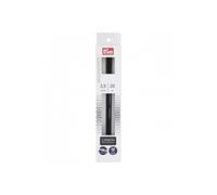 Prym 194221-1 Ferri da Maglia, Carbonio, Nero, 2,5 mm