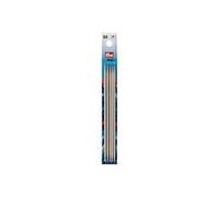 Aiguilles à tricoter double pointe - Jeu de 5 - - Aluminium gris perle 15 cm