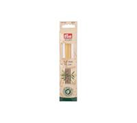 Prym Aiguilles à tricoter à 2 pointes Prym 1530 – Bambou 15 cm 3,00 mm Naturelle