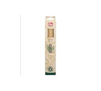 Prym Aiguilles à tricoter 2 pointes 222215 bambou 20 cm 4,50 mm