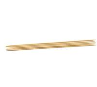 GLOREX Aiguilles à Tricoter en Bambou 2,5mm 20cm, Naturel