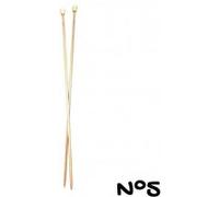 Aiguilles à Tricoter en Bambou - 33cm - n° 3 à 6 - Distrifil(...) -