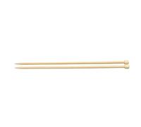GLOREX Aiguilles à Tricoter en Bambou 7,0mm 35cm, Naturel, 7 mm