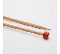 Aiguilles À Tricoter En Bois 25cm "Basix Birch" Du N°5,5 Au N°25 - Knitpro