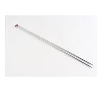 KnitPro KP10201 Nova Aiguilles Simples Pointes Bois Argent 20 x 0,5 x 4,59 cm