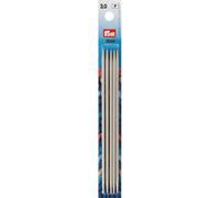 Aiguilles à tricoter Prym 2 pointes 15 cm - 3 mm - Gris perle