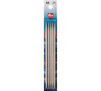 Aiguilles à tricoter Prym 2 pointes 15 cm - 4,00 mm - Gris perle