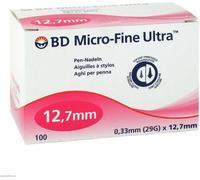 Aiguilles BD Micro-Fine Ultra Pen 0,33x12,7 mm 100 pces