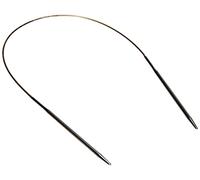 Addi Ad1057040-3.50 Aiguilles À Tricoter Circulaires, 40 cm Longueur x 3,50 mm D'Épaisseur, Argent/Or