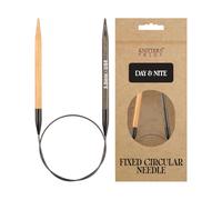 Aiguilles circulaires fixes Knitter’s Pride Day & Nite 80 cm - 5 mm