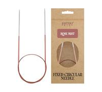 Aiguilles circulaires fixes Knitter’s Pride Rosemist 40 cm - 2,5 mm