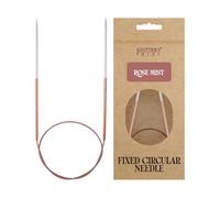 Aiguilles circulaires fixes Knitter’s Pride Rosemist 40 cm - 3 mm