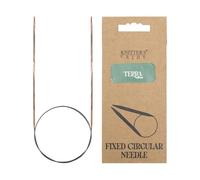 Aiguilles circulaires fixes Knitter’s Pride Terra 25 cm - 2 mm