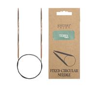 Aiguilles circulaires fixes Knitter’s Pride Terra 25 cm - 3,25 mm