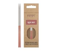 Aiguilles Circulaires Interchangeables Knitter’s Pride Rosemist 3mm 10cm