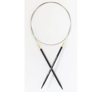Aiguilles Circulaires Knitpro Fixes Ébène 80cm 4,5mm