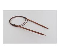 KnitPro 31089 Ginger Aiguille à tricoter circulaire, bois, naturel/marron, 4 mm, 80 cm