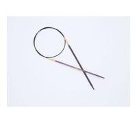 KnitPro Aiguilles circulaires fixes J'Adore Cubics – 40 cm × 3,50 mm – Lilas