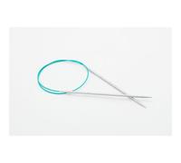 KnitPro 36115 Mindful Aiguille à tricoter circulaire 3 mm 100 cm Bleu sarcelle 3 mm