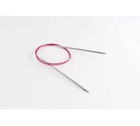 KnitPro KP10387 Nova Aiguilles Circulaires Fixes Bois Argent 50 cm x 3,5 mm