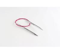 KnitPro Aiguilles circulaires fixes Nova 80 cm 6,5 mm Bois argent